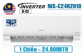 Điều hòa Nagakawa 24000BTU 1 chiều inverter NIS-C24R2T29